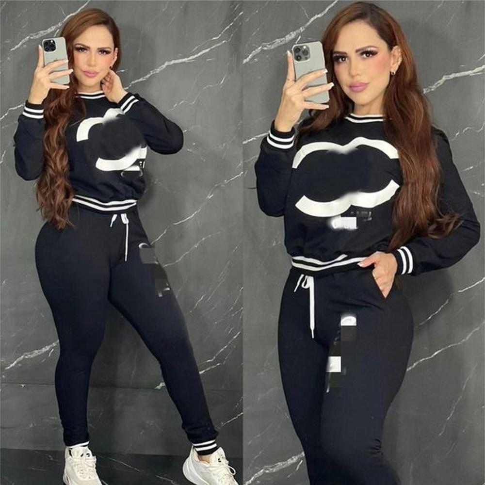 designer two piece pants activewear womens casual jumper and pants