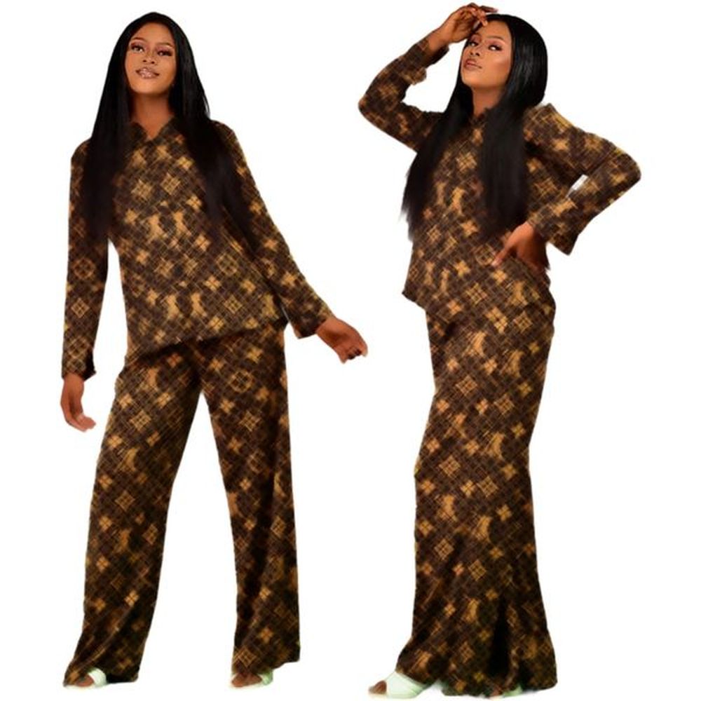 designer two piece sets daily outfits women casual shirt and