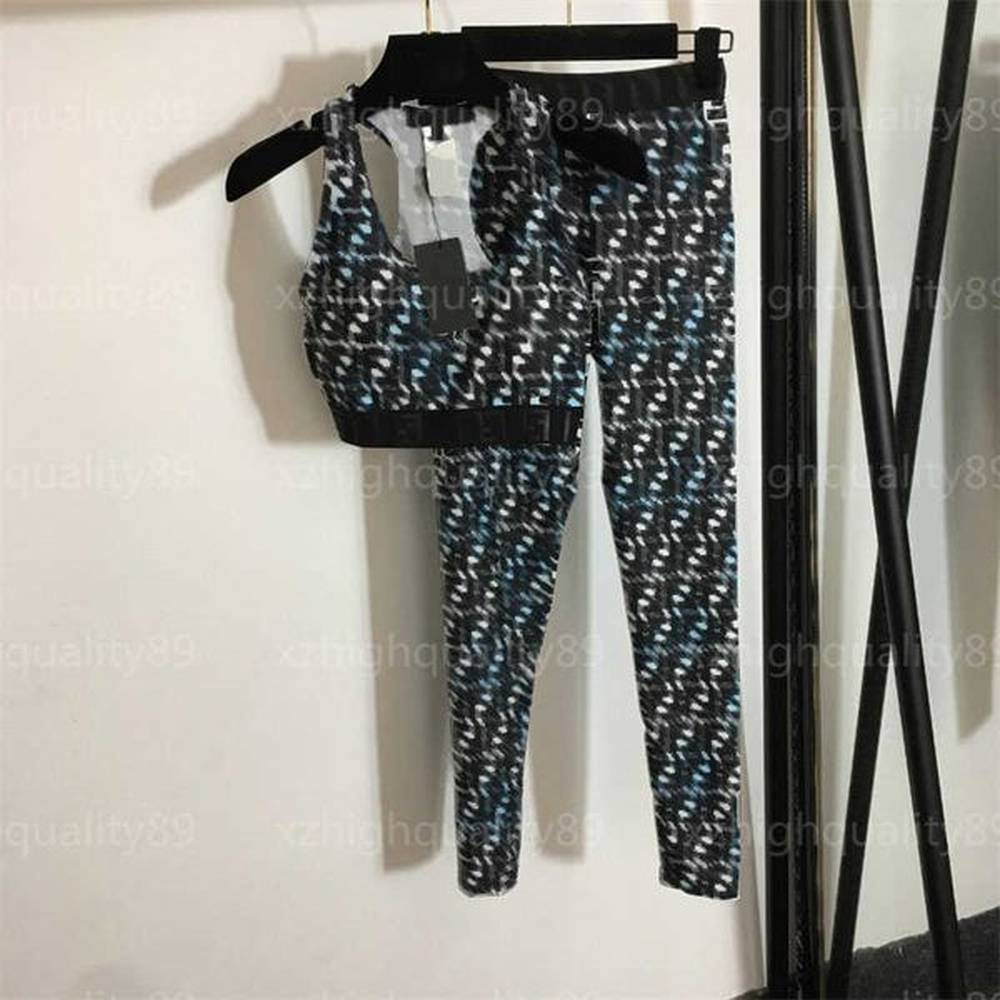 designer women clothes joggers women tracksuit sweatpants full print letter