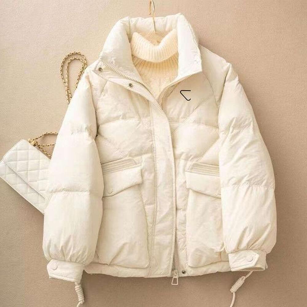 designer women coat down jacket winter warm detachable luxury brand