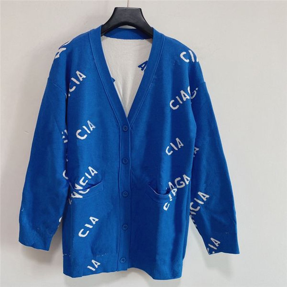 designer women sweater fashion womens sweatshirt classic letters cardigan