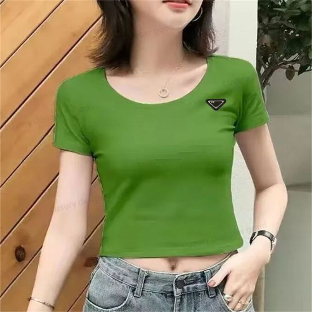 designer women t shirt summer print tees fashion breathable casual