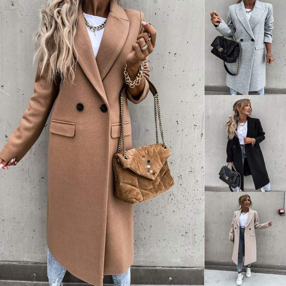 designer womens coat jackets wool blends winter coats trench