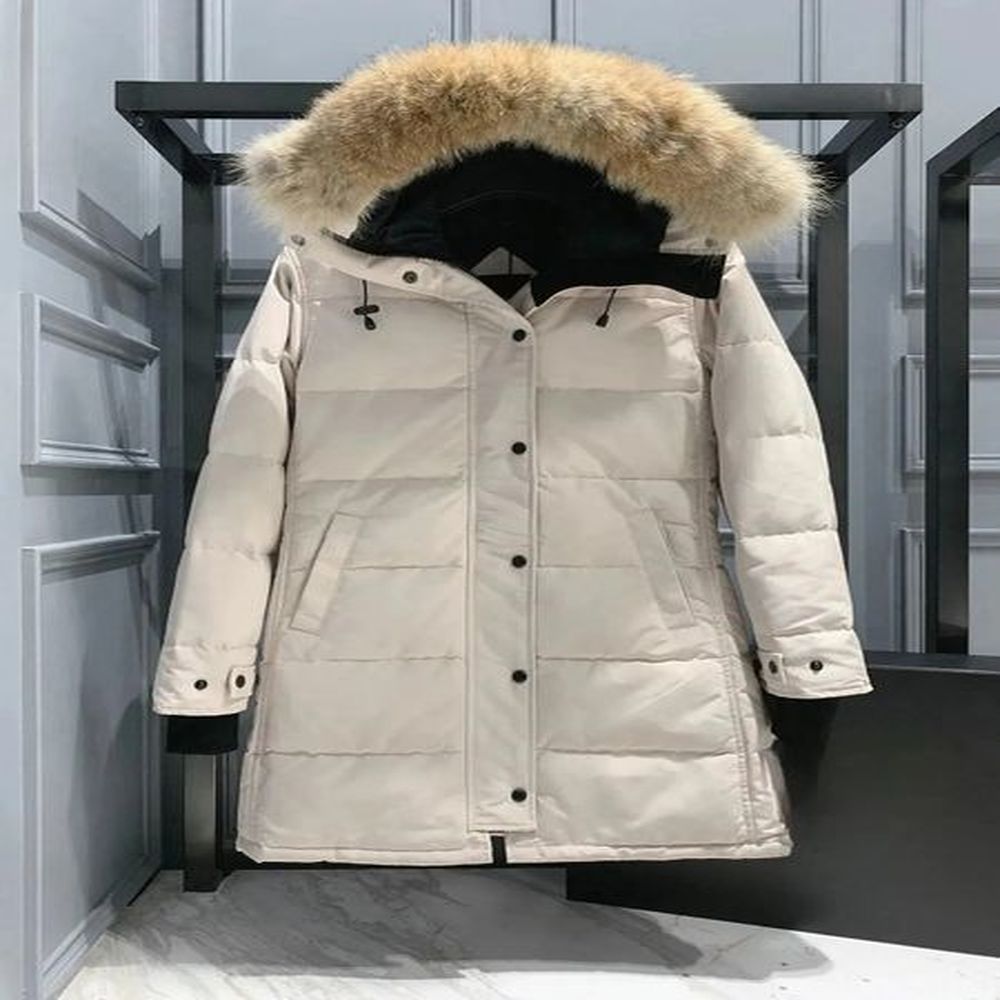 designer womens down jacket fashion brand gooses long coat puffer