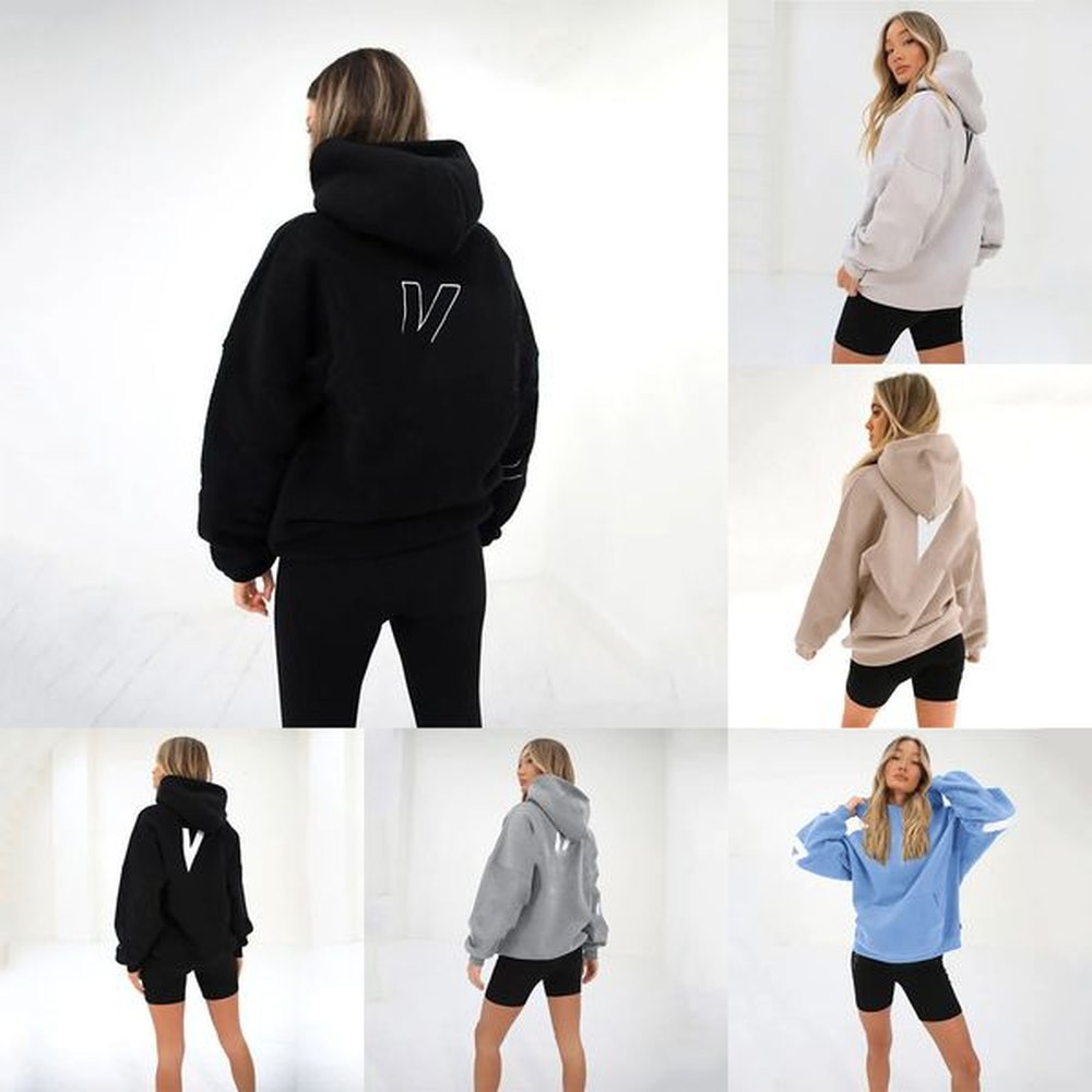 designer womens hoodie letter print comfortable casual british autumn winter