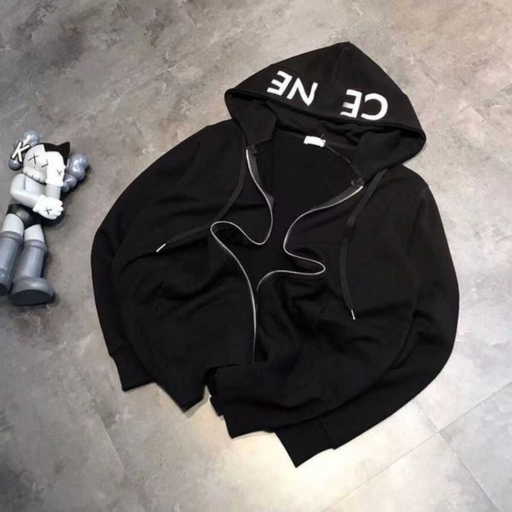 designers autumn and winter new mens and womens printed hooded