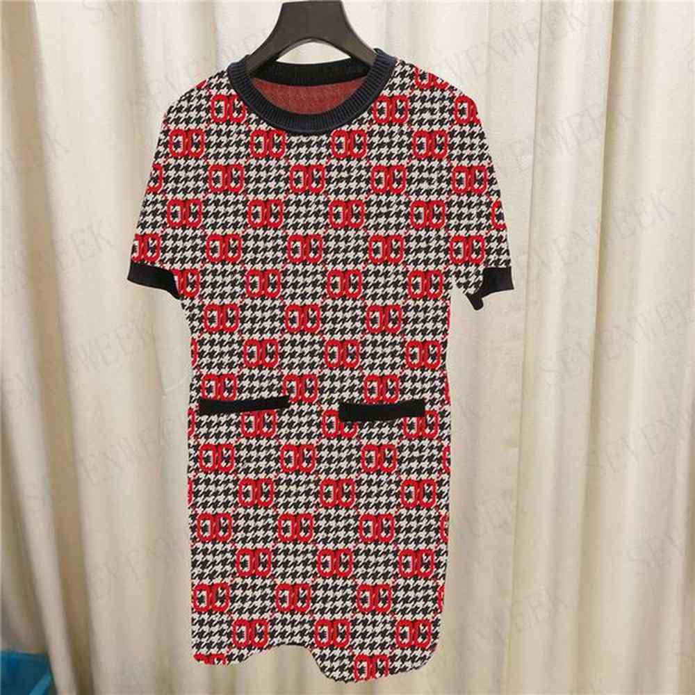 designers letters women dresses fashion casual womens knits skirts short