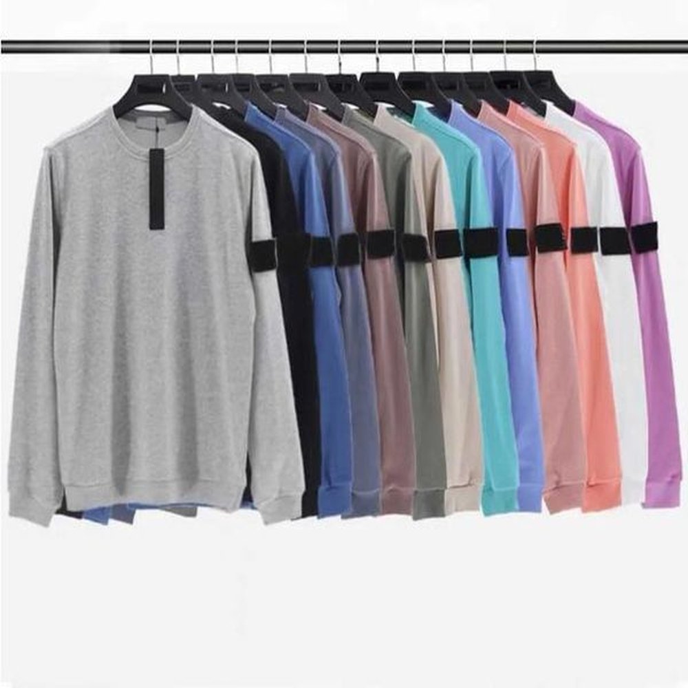 Designers Mens Hoodie Candy Hoody Women stone Casual Long Sleeve Couple Loose O-neck Designer Hoodies Luxury brand Sweatshirt 14 Colors Isla
