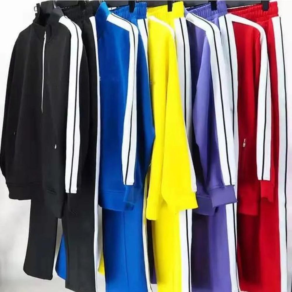 24 Designers Mens Tracksuits Sweatshirt Zipper Loose Suits Womens Hoodies Veste Femme Jackets angels Pants Sportswear Jogging Sweatshirts Tu