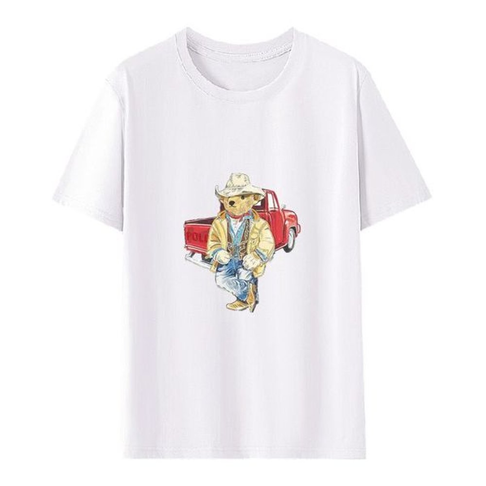 2024 Designer's new POLO shirt, new animal print short-sleeve shirt, fashion unique new T-shirt