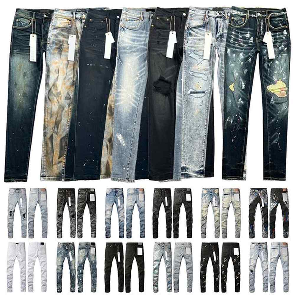 Designers Skinny Jeans Mens High Street Jeans Womens Embroidery Long Slim Pants Casual Ksubi Jeans Ripped Patch Hole Denim Jeans Straight Hi