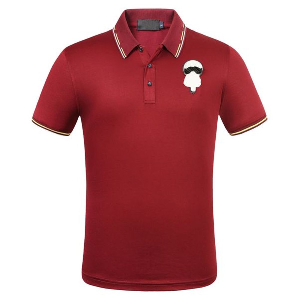 Designs Summer short Sleeve Polo Shirt men fashion polo shirts casual Slim Solid color business mens polo shirts mens clothing Wears