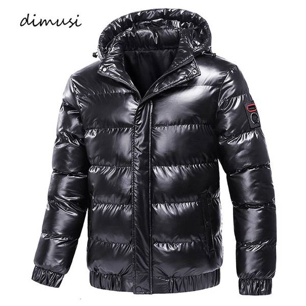 DIMUSI Winter Mens Jackets Fashion Men Cotton Warm Parkas Down Hoodies Coats Casual Outdwear Thermal Clothing 241009