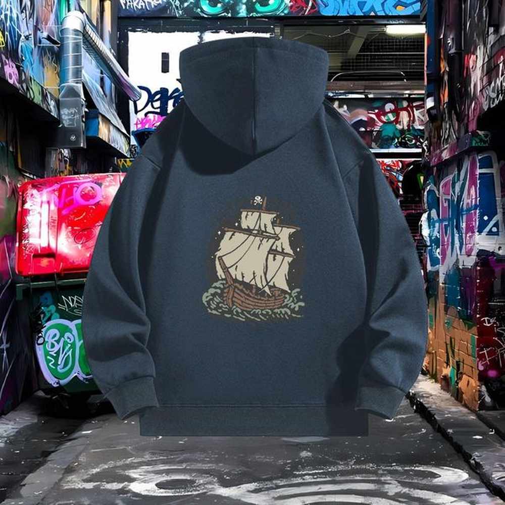 DIY Mens Hoodie Sweatshirt Hooded Collar Breathable Comfortable Men's Hooded Sweatshirt Custom Cartoon Tops Hoodie Autumn Winter Casual