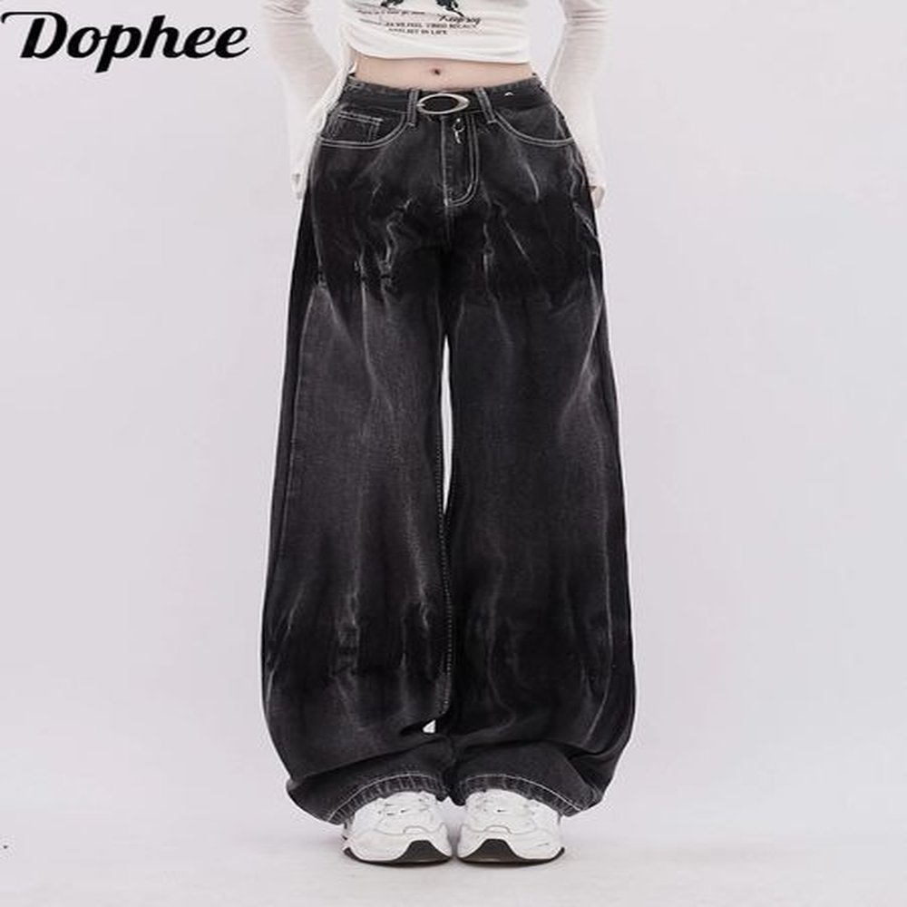 dophee jeans for women spring dopamine american style high street