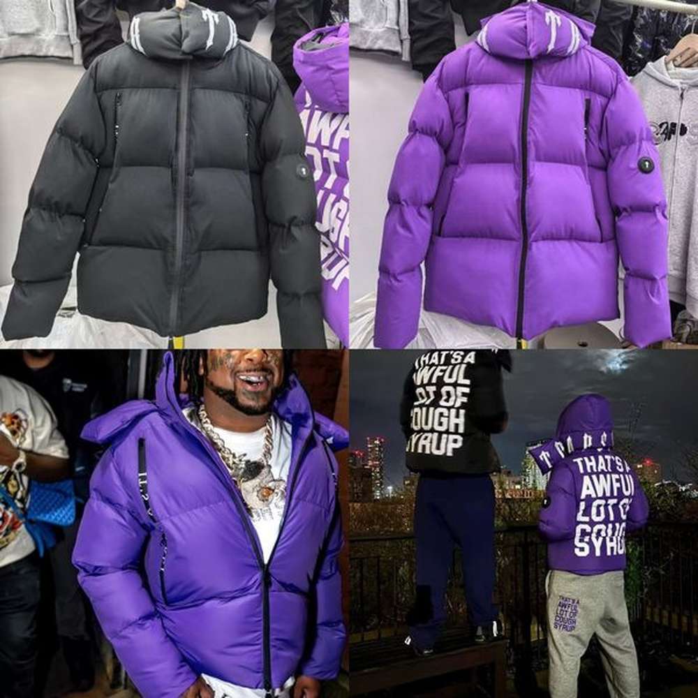 down jackets puffer jacket winterjacke designer outerwear mens coats parkas doudoune homme gertrude blauer nocta purple 2024down jacket sxl