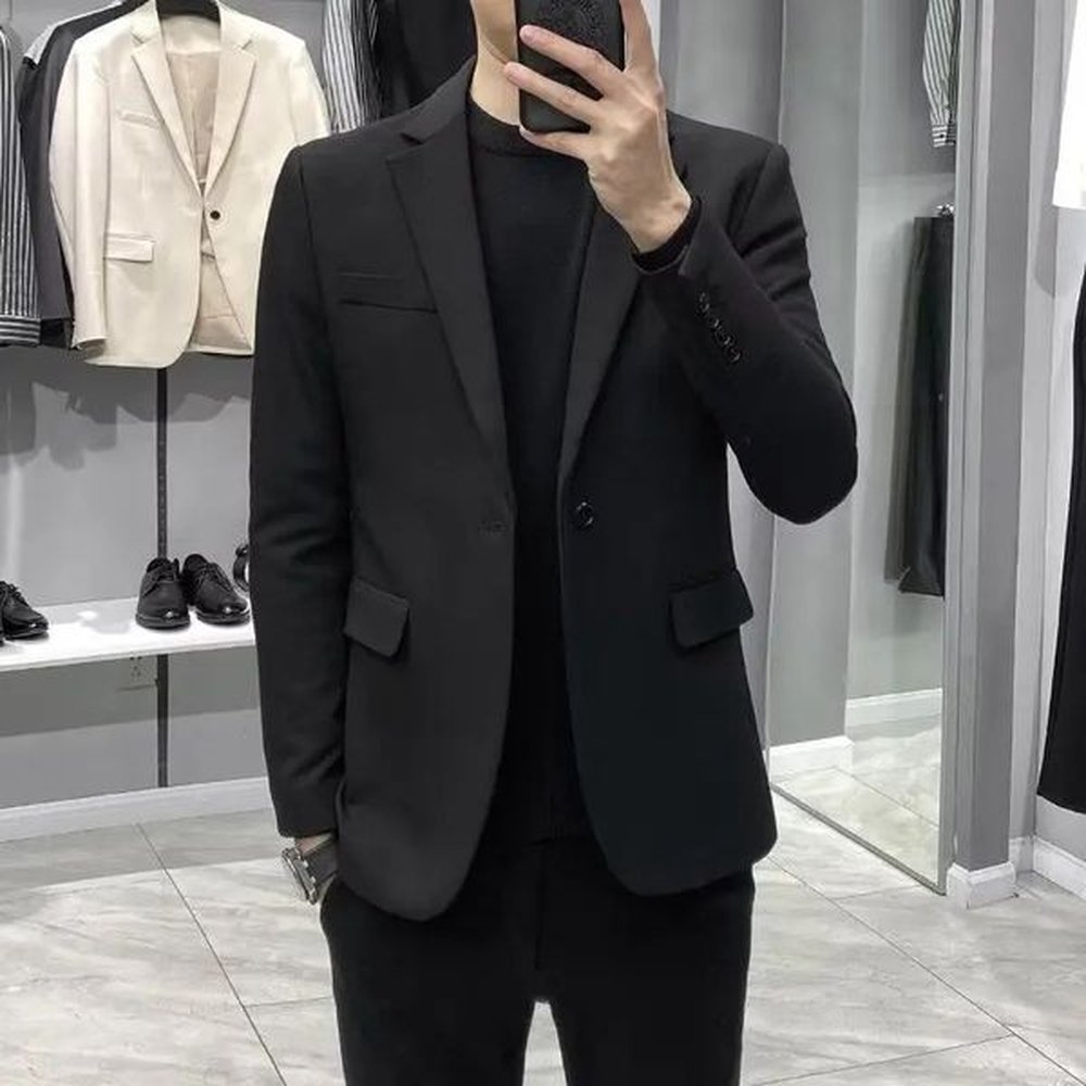Dress Business Mens Suit Jackets Plus Big Size Oversize Coat Black Vintage Summer Classic Fashion Male Blazer in Suits 250110