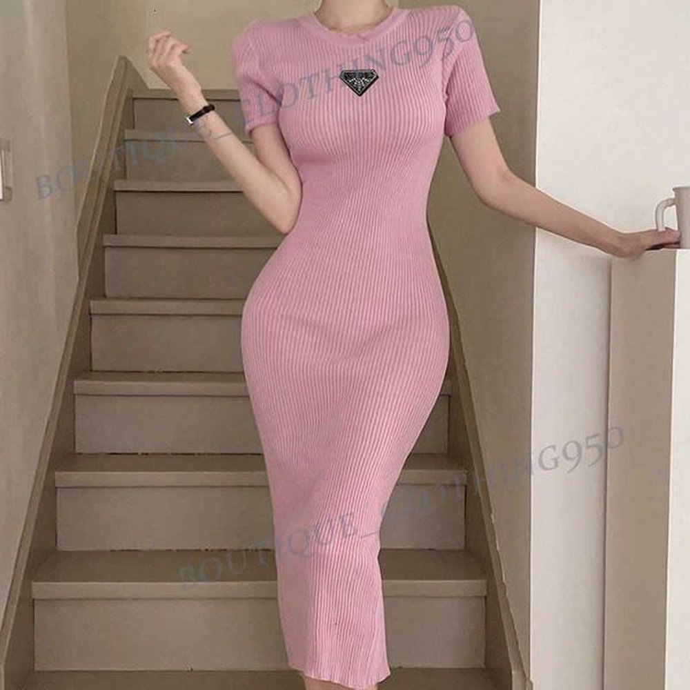 dresses for woman designer dress chic summer elegant temperament slim