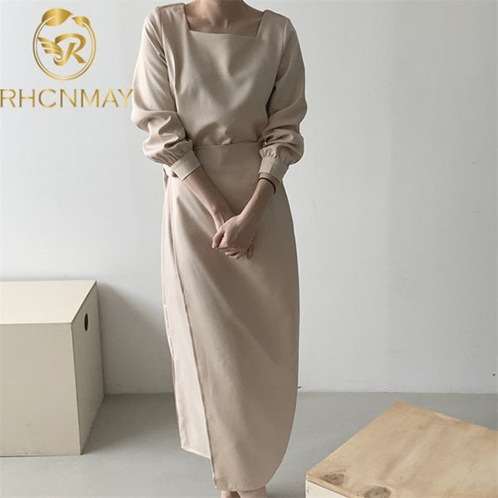 elegant ladies office dress fashion sexy solid color women bandage