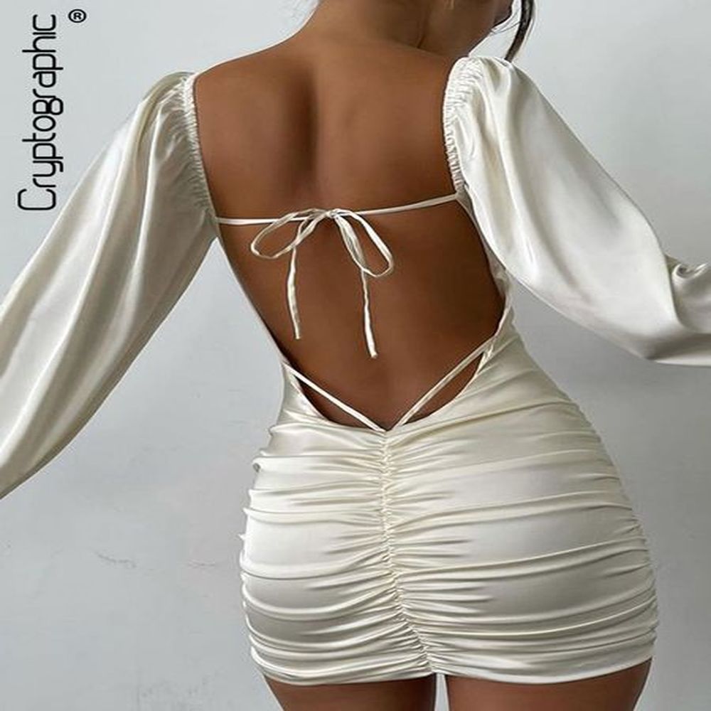 elegant sexy backless banage mini dress for women fashion outfits.jpeg