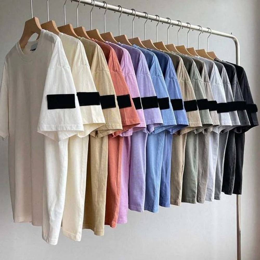 2024 embroidered designer hoodies men island t shirt mens sweatshirt compass armband cotton short sleeve tshirt long pullover hoodie summer