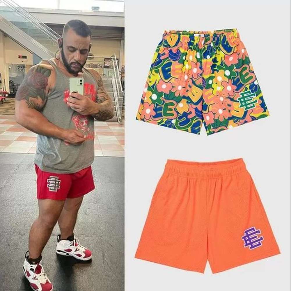 Eric Emanuel EE Basic Short Men's Women's fitness shorts mesh breathable beach pants sports series basketball pants pant