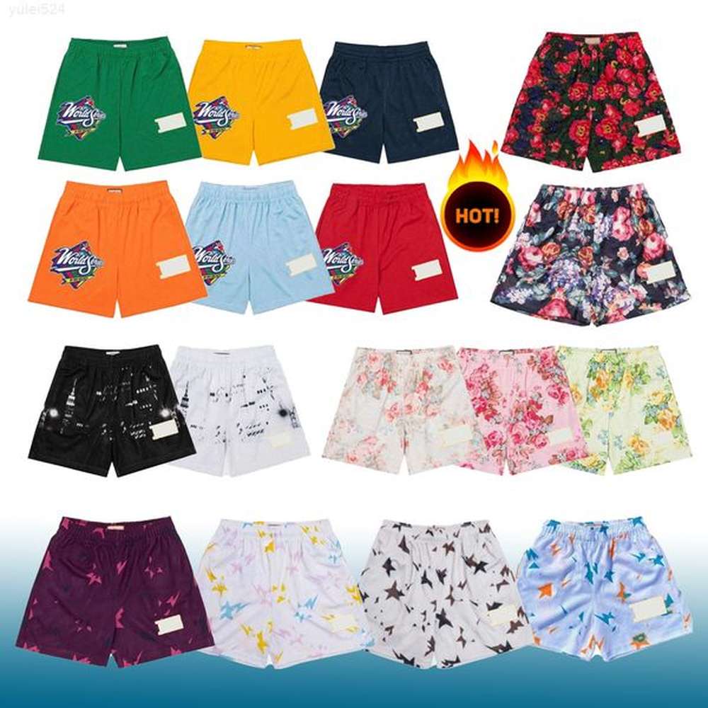 Erics Mens Mesh Swim Shorts Designer Womens Basketball Short Pants Running Loose Football Sport Pant