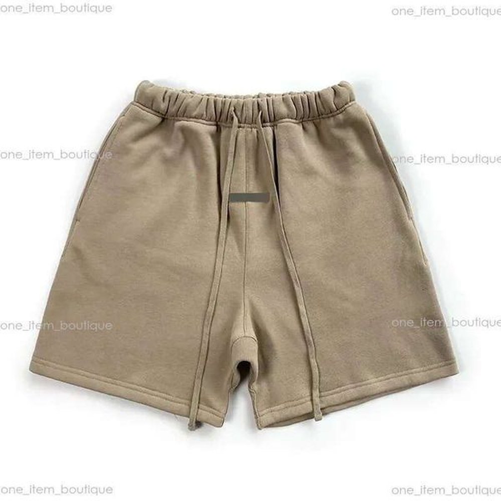 Essentialsk Designer Shorts Men Essenstial Womens Hip Hop Street Shorts Mens Sports Shorts Casual Cotton Loose Essentialals Drawstring Knee