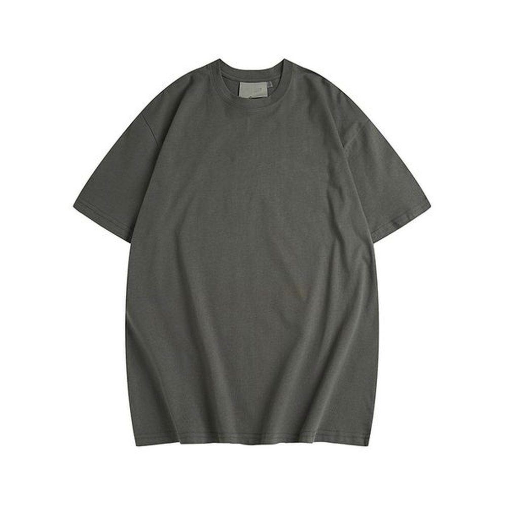 Essentialsk Tshirt Designer Tide T Shirts Chest Letter Laminated Print Short Sleeve High Street Loose Oversize Casual T-Shirt Tops For Men A