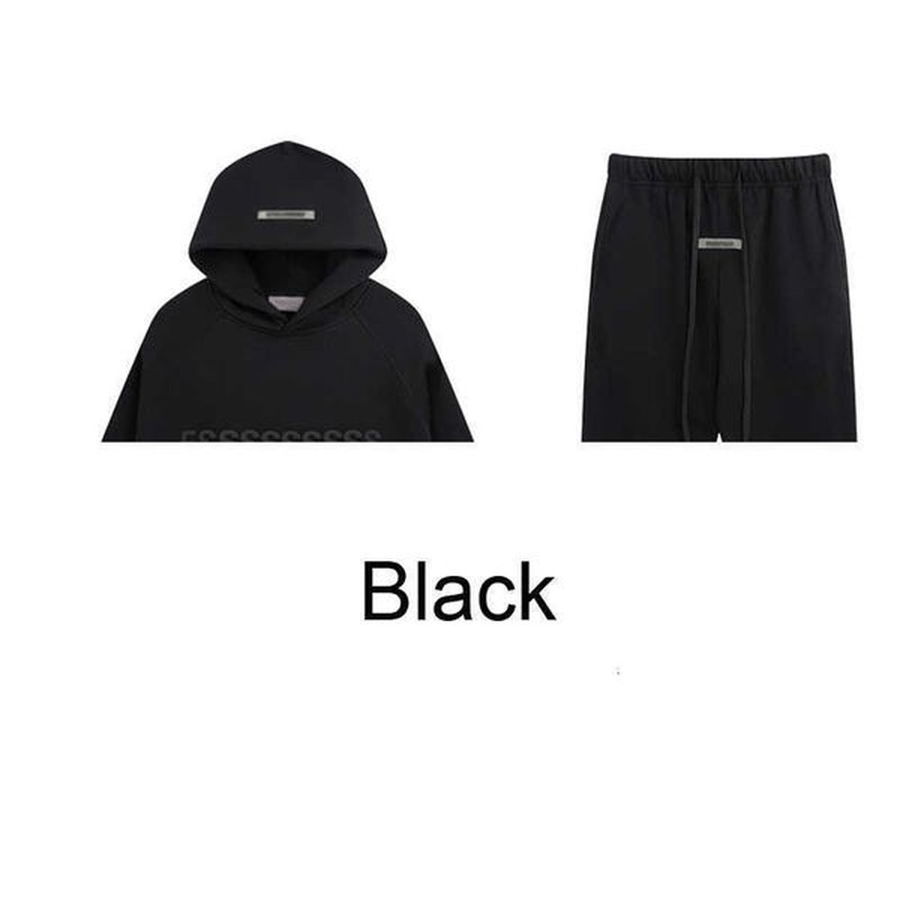 Essentialst Hoodie Designer Hoody Tracksuit Winter Warm Casual Pants Hip Hop Esssential Streetwear Pullover Set Fear Of Gods Clothing Sweats