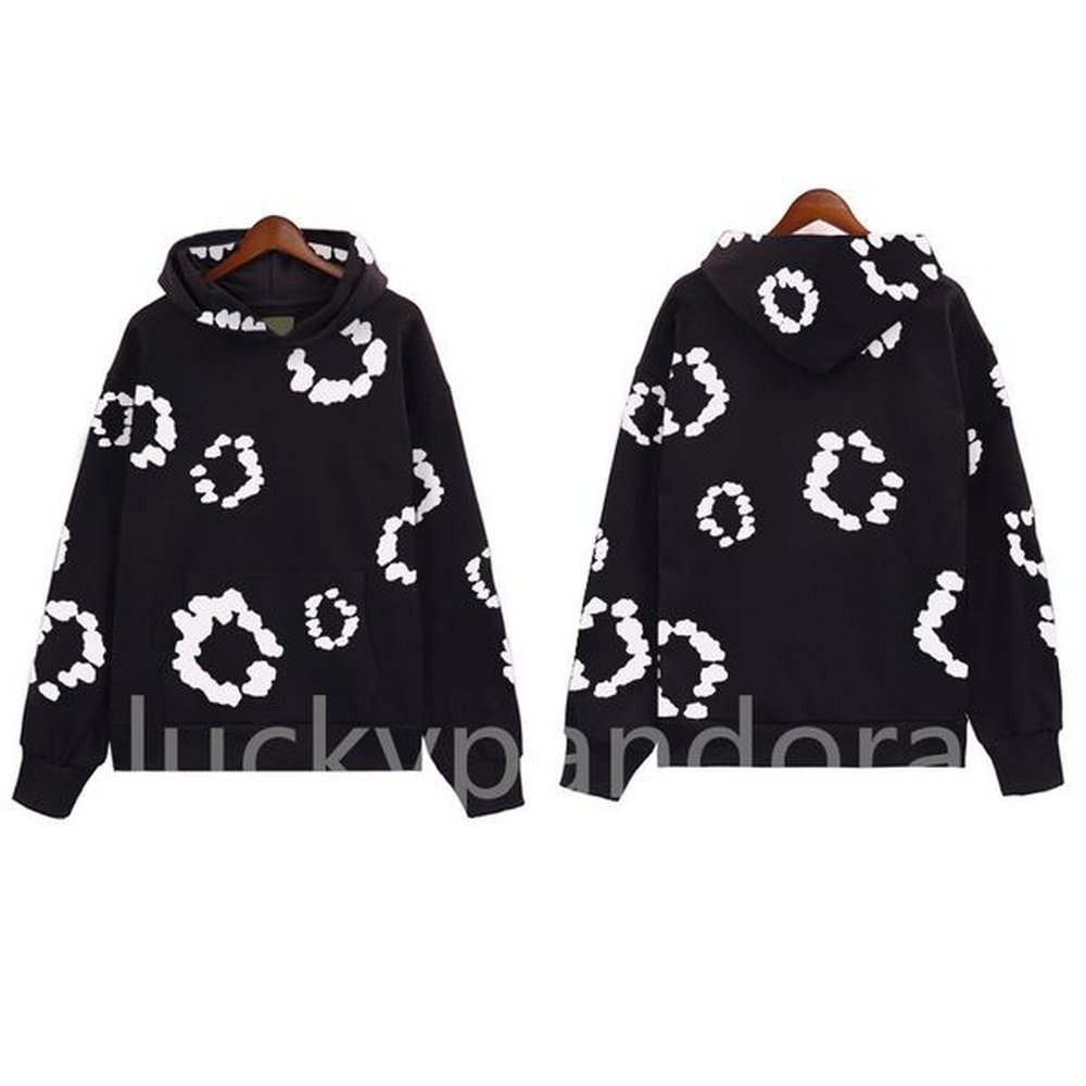 essentiels Designer Men Hoodie Hoodie Pullover Men Women Fashion Loose Sweatshirts Sweatpants Man Casual Black White Floral Clothes Tops Swe