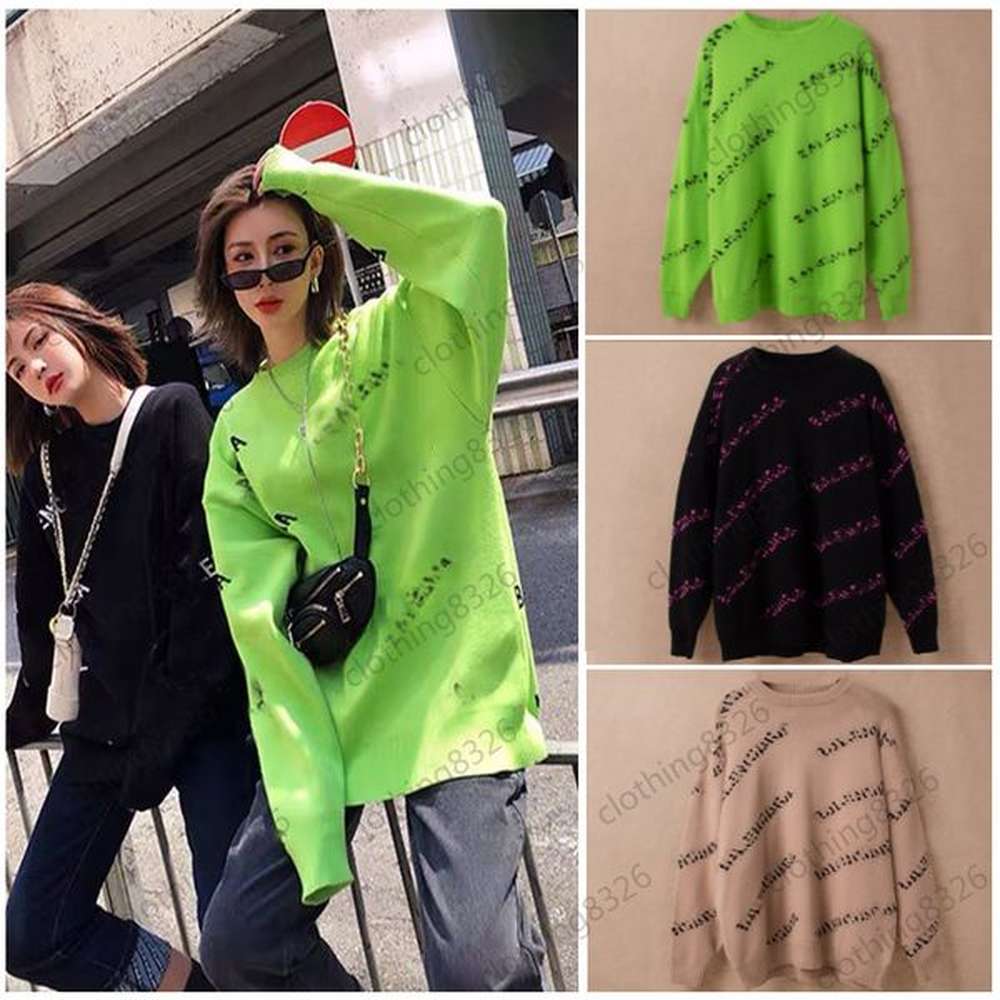 europe america hot designer sweater men women senior classic leisure
