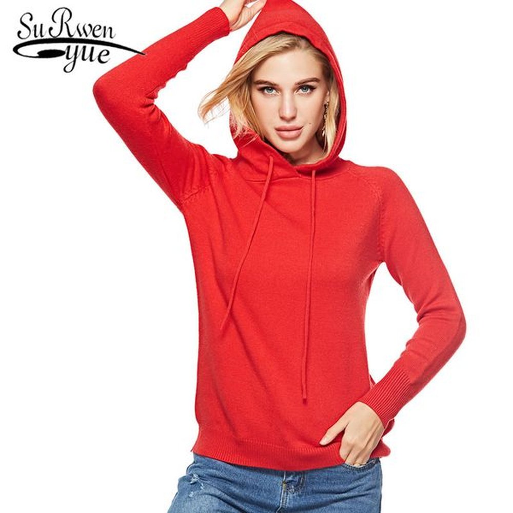 europe and america women tops pullovers rainbow sweater autumn winter