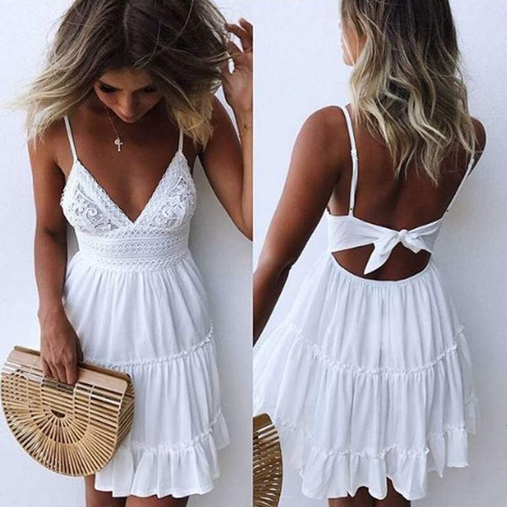 european and american dresses sexy lace camisole splicing popular womens