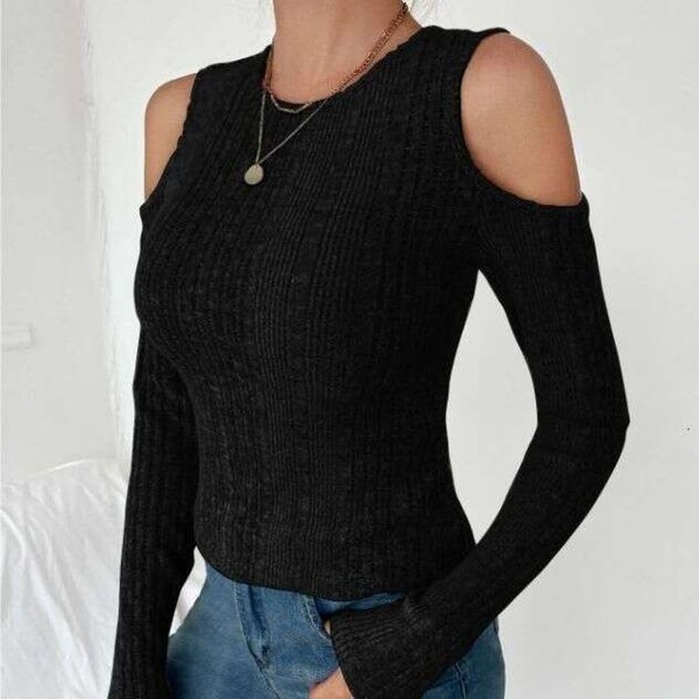 european and american personality autumn new product round neck