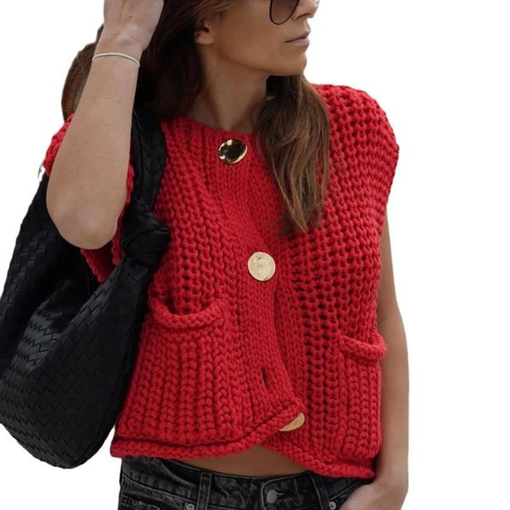 fall clothes korean fashion sweater vest v neck blue