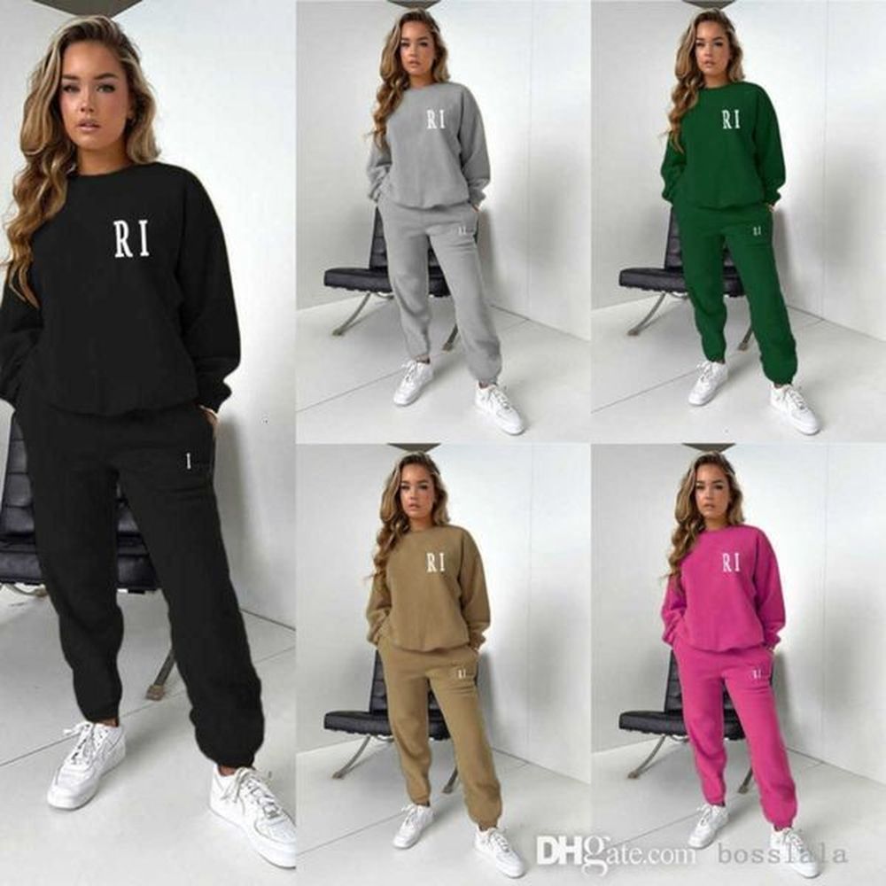 fall winter designer new tracksuits plus size two piece