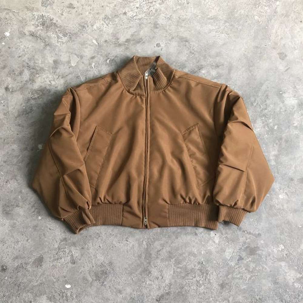 Fashion Best Quality Streetwear Solid Color Cotton Clothing Casual Loose Oversize Tops Coat Vintage Jacket For Men