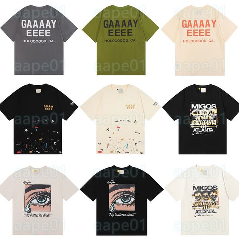 Fashion Brand T-shirt Mens Designer T-shirt Summer Mens Casual Shirt Clothing Couple Street Short Sleeve Top Size S-XL