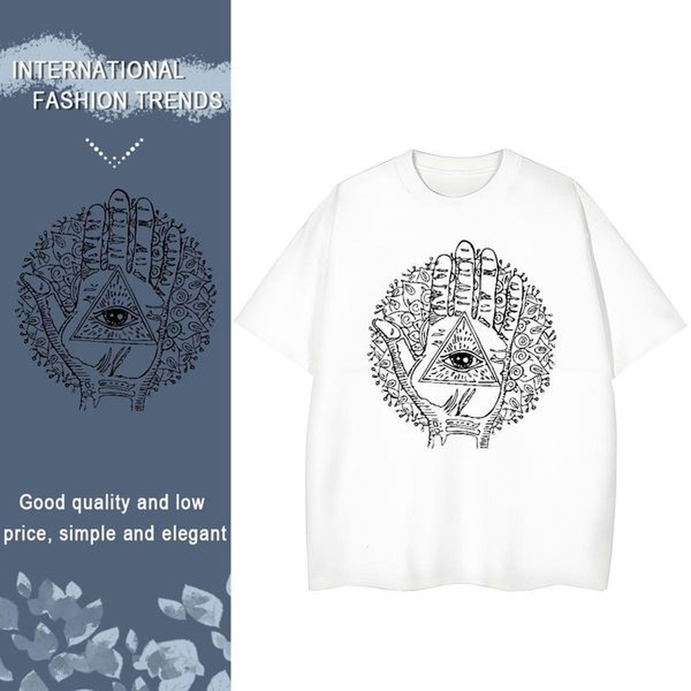 fashion casual t shirt for woman g pure cotton oneck
