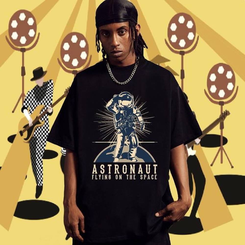 Fashion Casual universe Mens Tshirts 100% Cotton 230g T-Shirts for Men DIY Logo Oversized Casual Daily Wear Breathable Short Sleeve Free Shi