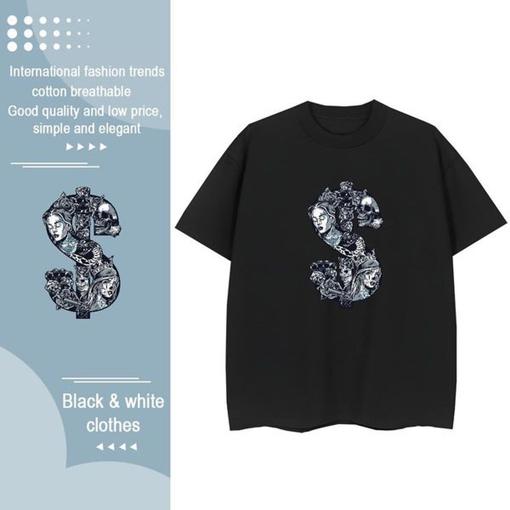 fashion casual woman t shirts g cotton breathable crew neck