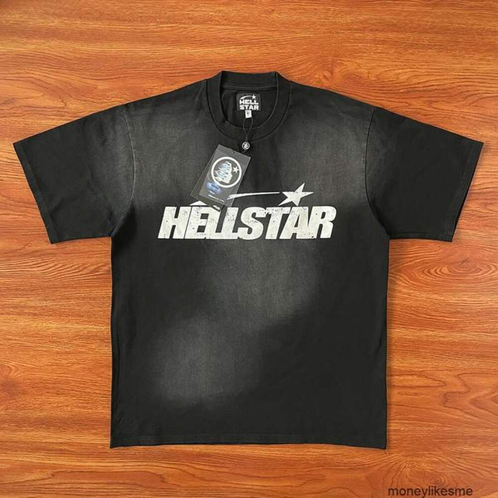 Fashion Clothing Mens Designer Tees T-Shirts Hellstar Studios Unisex Large Pure Cotton Short Sleeved T-shirt pure Cotton TShirts Rock Hip ho