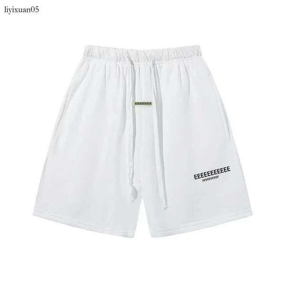 Fashion Cotton Essenstial Shorts Designer Mens Shorts Men Sports Loose Fit Cotton Designer Shorts Oversized Men Essentials Shorts Ef3