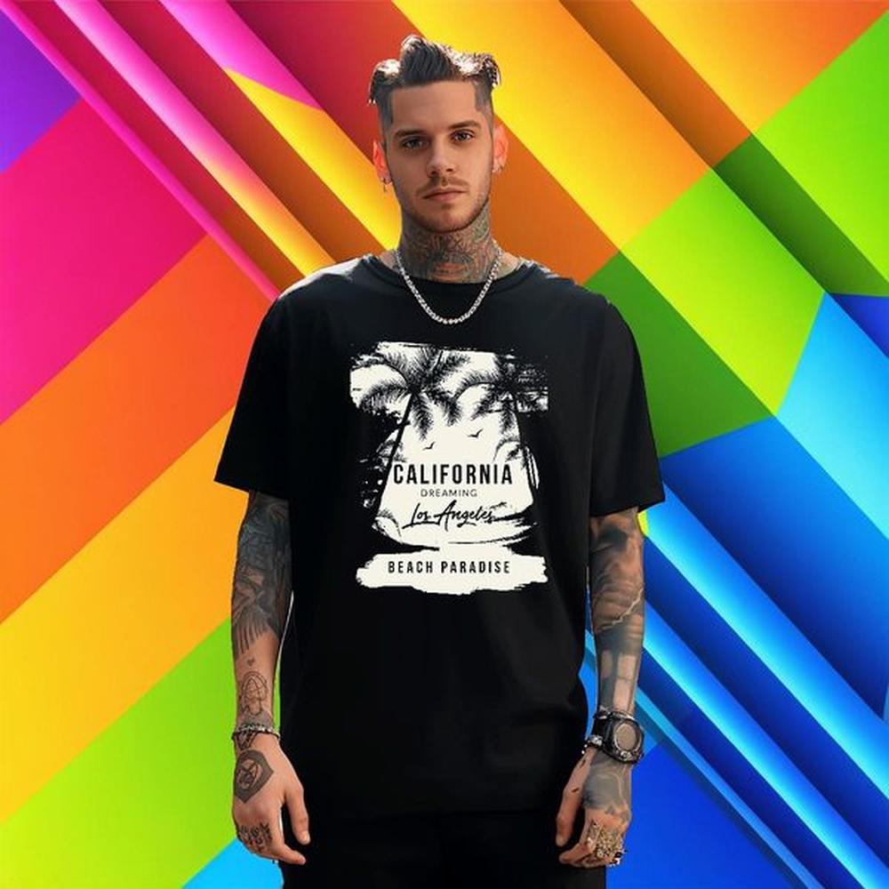 Fashion Design T-Shirts Casual Beach 230g 100% Cotton Brand Men Clothes T-Shirt Crew Neck Cotton Oversized 4XL Tees