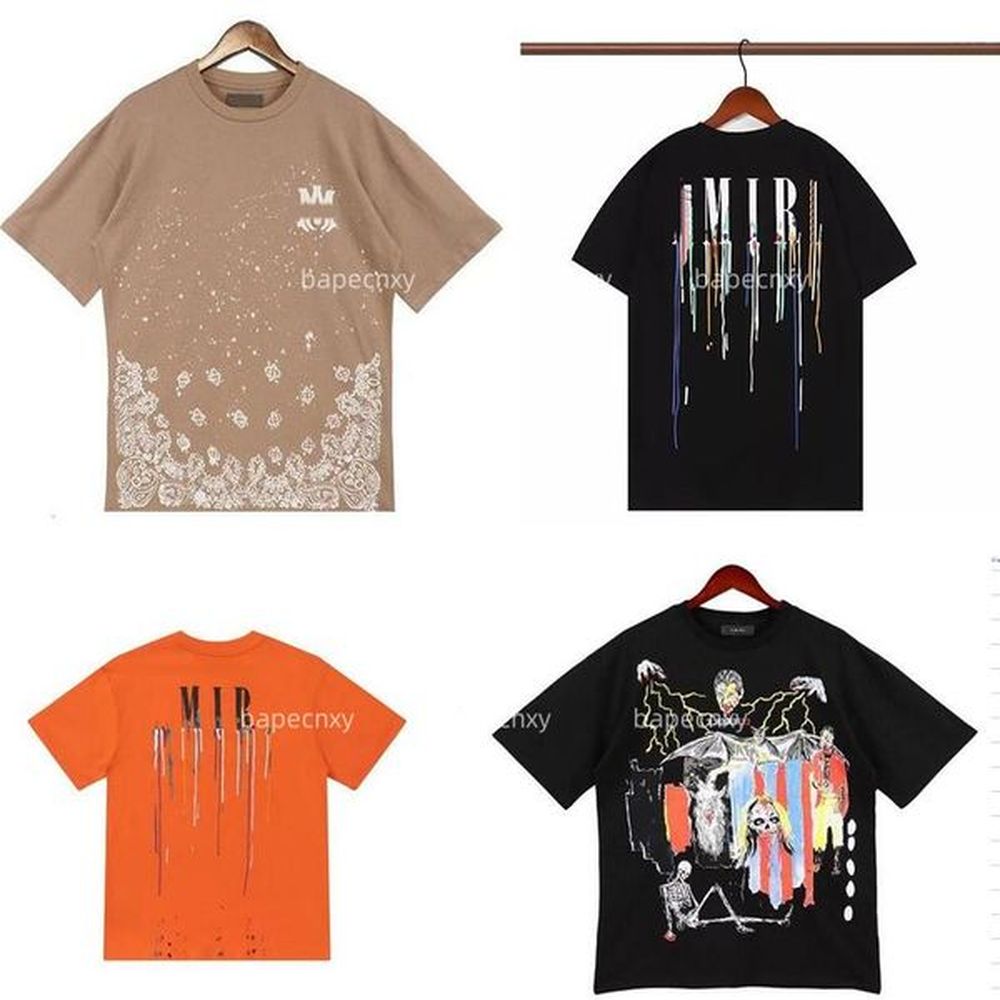Fashion Designer MensT shirts Printed man T-shirt Cotton Casual Tees Short Sleeve Hip Hop H2Y Streetwear Luxury TShirts SIZE S-2XL
