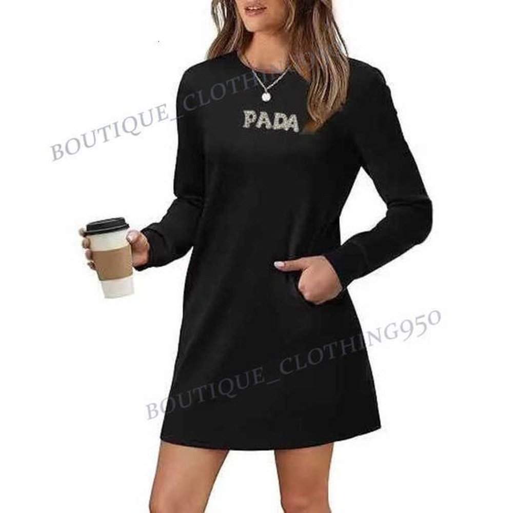 fashion dresses for woman diamonds letter designer casual dresses women