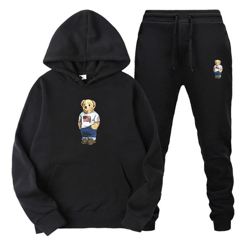 Fashion Man POLO Tracksuit Clothes Sports jogging pants coat Sweatshirt Sets Men Tracksuits Casual Hoodies womens jacket Sportswear Womens S