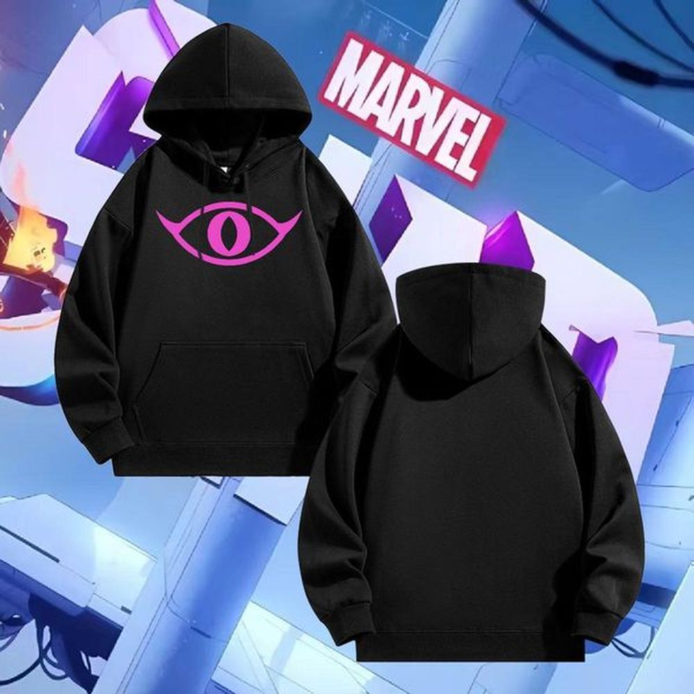 Fashion Men Hoodie Daily Wear Free Shipping Men's Hooded Sweatshirt Drawstring Long Sleeve Cartoon Print Clothings Tech Fleece