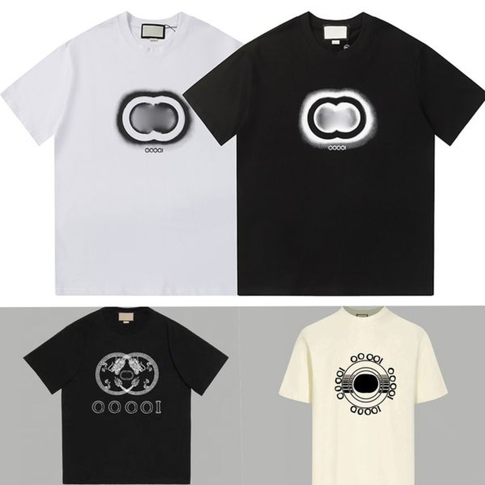 Fashion Men T-Shirts Summer Woman Tees Shirts Crew Neck Casual Shirt Short Sleeve Print T-Shirt Streewears Designer Tops S-3XL